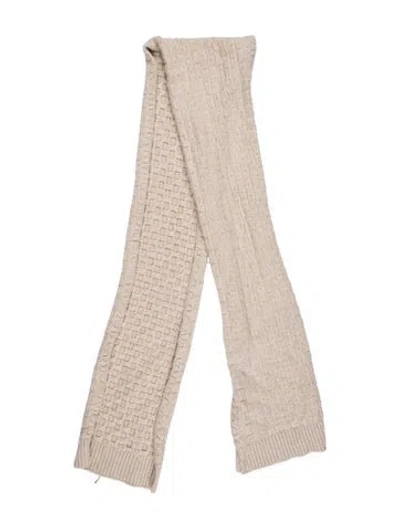 Pre-owned Rag & Bone Printed Scarf In Neutrals
