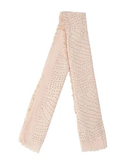 Pre-owned Rag & Bone Printed Scarf W/ Tags In Neutral