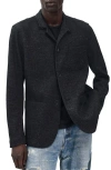 Rag & Bone Prospect Wool-blend Blazer In Black