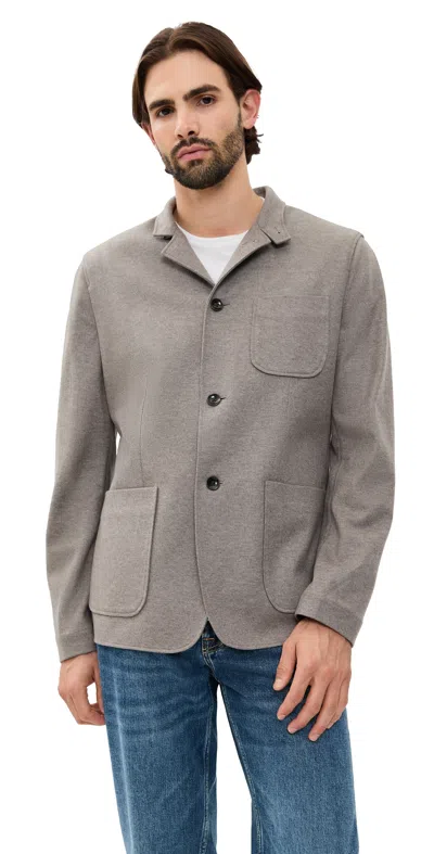 RAG & BONE PROSPECT WOOL CARDIGAN MINK