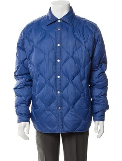 Pre-owned Rag & Bone Puffer Coat In Blue