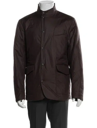 Pre-owned Rag & Bone Puffer Coat In Brown
