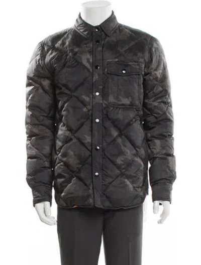 Pre-owned Rag & Bone Puffer Coat In Gray