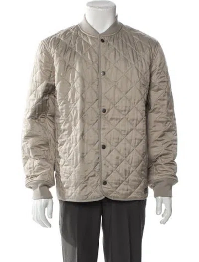 Pre-owned Rag & Bone Puffer Coat In Neutral