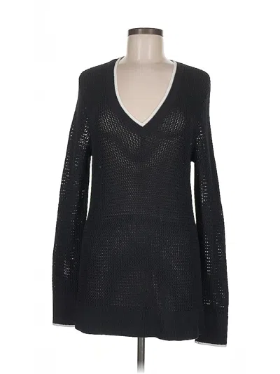 Pre-owned Rag & Bone Pullover Sweater In Black