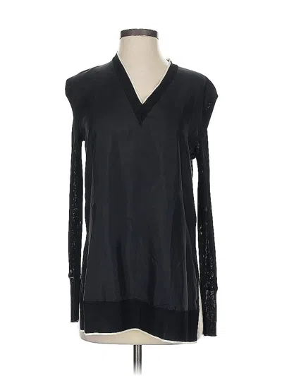 Pre-owned Rag & Bone Pullover Sweater In Black