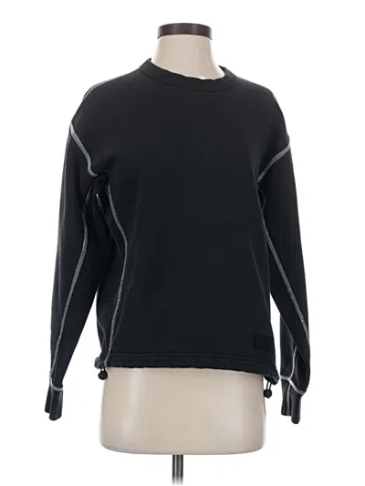 Pre-owned Rag & Bone Pullover Sweater In Black