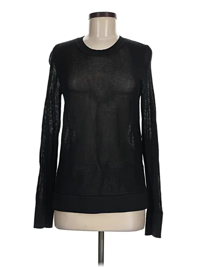 Pre-owned Rag & Bone Pullover Sweater In Black