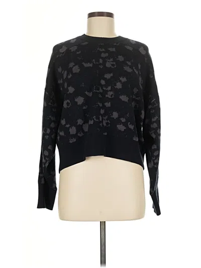 Pre-owned Rag & Bone Pullover Sweater In Black
