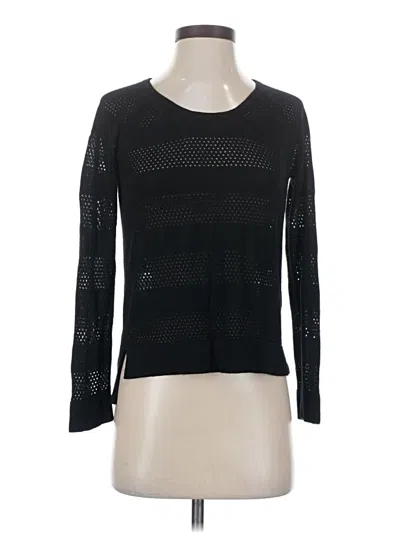 Pre-owned Rag & Bone Pullover Sweater In Black