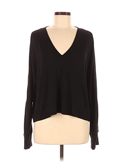 Pre-owned Rag & Bone Pullover Sweater In Black