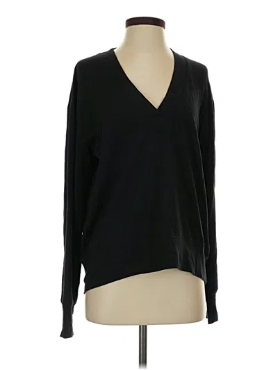 Pre-owned Rag & Bone Pullover Sweater In Black