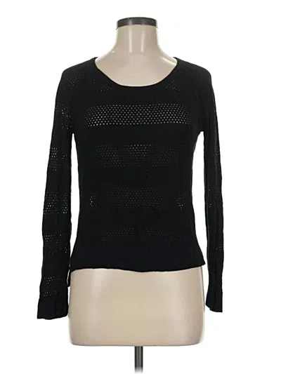 Pre-owned Rag & Bone Pullover Sweater In Black