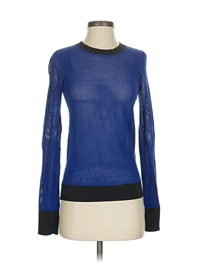 Pre-owned Rag & Bone Pullover Sweater In Blue