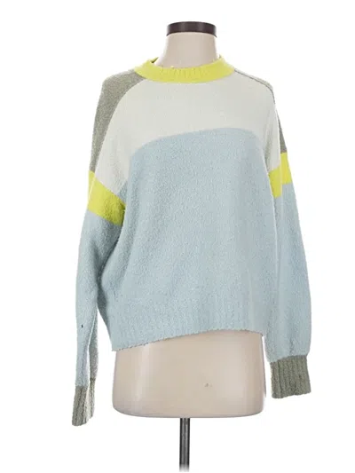 Pre-owned Rag & Bone Pullover Sweater In Blue