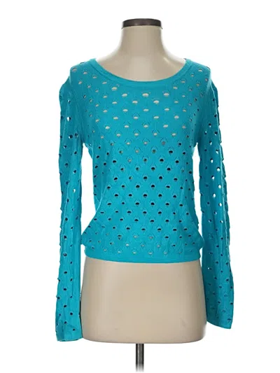 Pre-owned Rag & Bone Pullover Sweater In Blue