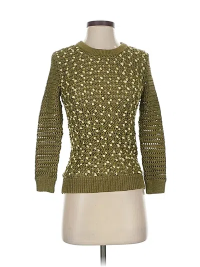 Pre-owned Rag & Bone Pullover Sweater In Green