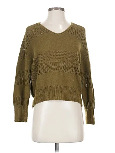 Pre-owned Rag & Bone Pullover Sweater In Green