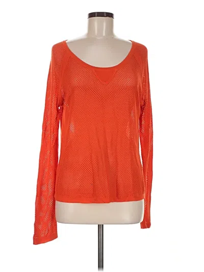 Pre-owned Rag & Bone Pullover Sweater In Orange