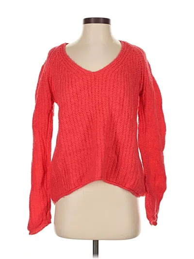 Pre-owned Rag & Bone Pullover Sweater In Red