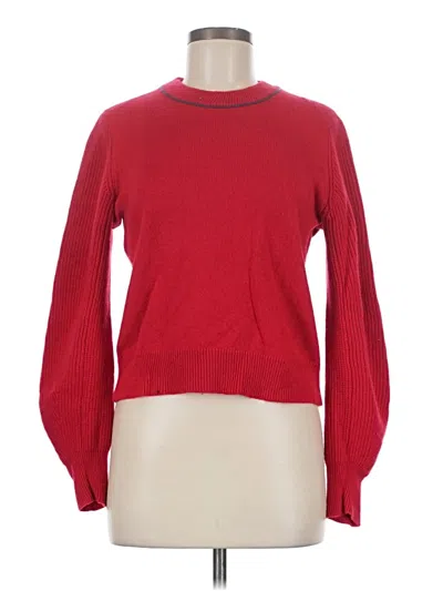 Pre-owned Rag & Bone Pullover Sweater In Red