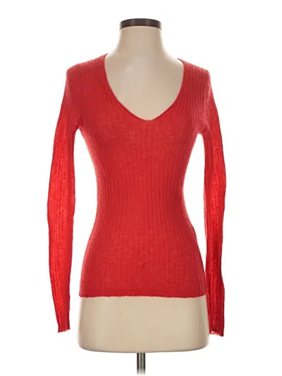 Pre-owned Rag & Bone Pullover Sweater In Red