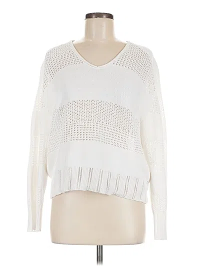 Pre-owned Rag & Bone Pullover Sweater In White