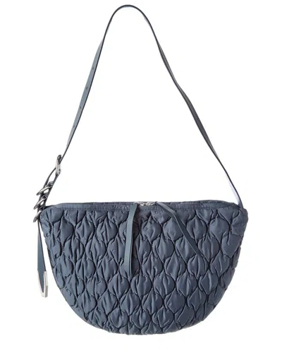 Rag & Bone Quilted Spire Mini Hobo In Gray
