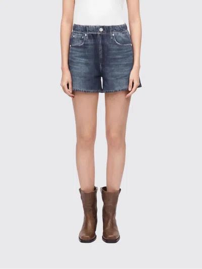 Rag & Bone Rag &amp; Bone Shorts Woman  In Blue