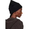 Rag & Bone Black Blake Wool Beanie In Black