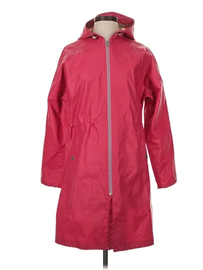 Pre-owned Rag & Bone Raincoat In Red