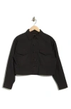 Rag & Bone Ramona Shirt Jacket In Black