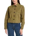 Rag & Bone Ramona Shirt Jacket In Green