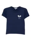 Rag & Bone Raquet Baby T-shirt In Blue