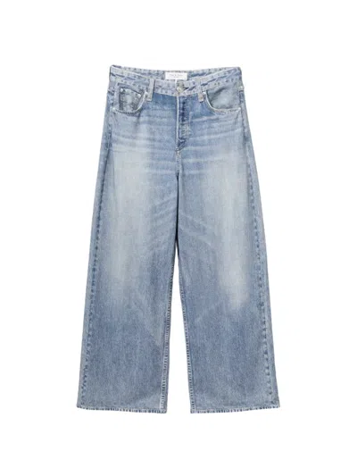 Rag & Bone Rb Miramar Andi Wide-leg Jeans In Blue
