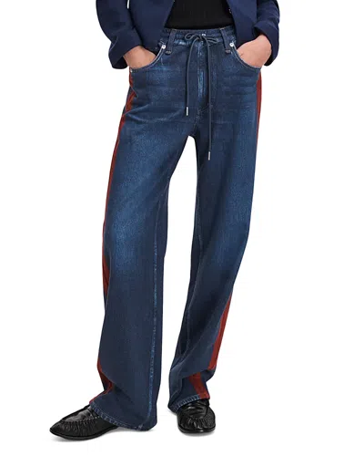 Rag & Bone Rb Miramar Drawcord Track Pants In Nolita In Blue