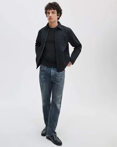 Rag & Bone Rb Miramar Fit 4 Straight Pants In Black