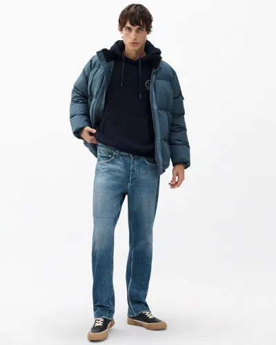 Rag & Bone Rb Miramar Fit 4 Straight Pants In Blue