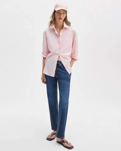 Rag & Bone Rb Miramar Harlow Ankle Pant In Pink