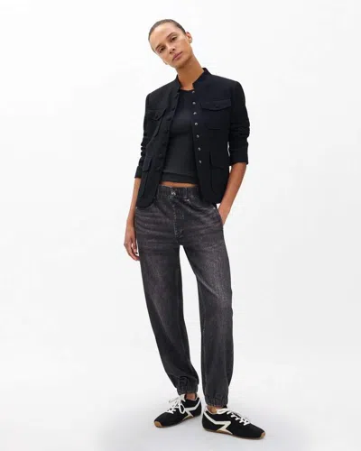 Rag & Bone Rb Miramar Terry Jogger Pant Jeans In Black