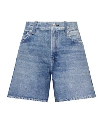 Rag & Bone Miramar Ponte Kaia Short In Blue
