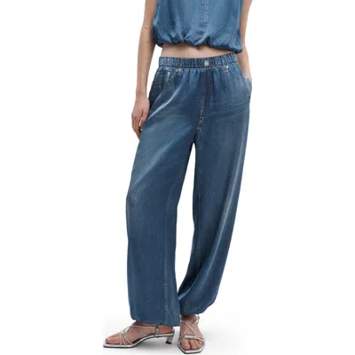 RAG & BONE RAG & BONE RB MIRAMAR SATIN PULL-ON BUBBLE PANTS