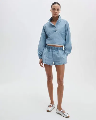 Rag & Bone Rb Miramar Sport Shorts In Blue
