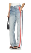 Rag & Bone Rb Miramar Terry Track Pant Pull On In Blue