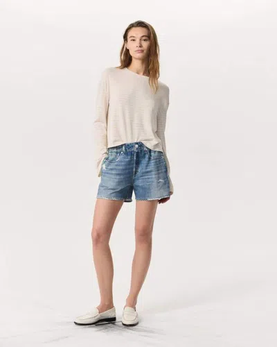 Rag & Bone Rb Miramar Walking Shorts In Blue