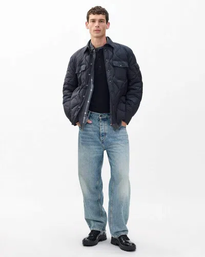 Rag & Bone Rbbaggy Fit Jeans In Blue