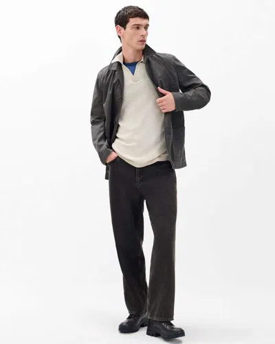 Rag & Bone Rbbaggy Fit Jeans In Black