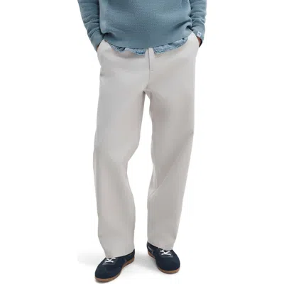 Rag & Bone Rbbaggy Twill Chinos In Gray