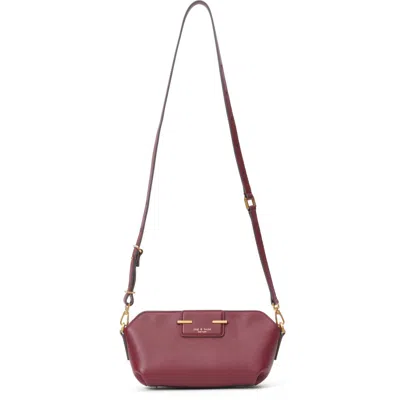 Rag & Bone Realm Crossbody Bag In Burgundy