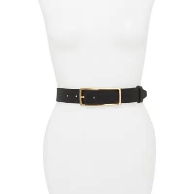 Rag & Bone Rebound Suede Belt In Black